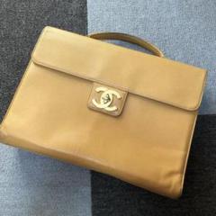 超希少 ☆CHANEL シャネル☆ ヴィンテージ キャビアスキン ブリーフケースのサムネイル