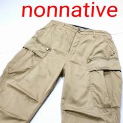 ノンネイティブ「 nonnative」TROOPER ６P PANTS 麻混 ３ ノンネイティブ「 nonnative」TROOPER 6P PANTS 麻混 3 - メルカリ