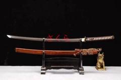 竜爪紋研磨【ハス打刀】 武具　刀装具　日本刀　模造刀 居合刀 竜爪紋研磨【ハス打刀】 武具 刀装具 日本刀 模造刀 居合刀