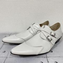 ❤️良品❤️トルネードマート ドレスシューズ M ストレートチップ ホワイト ❤️良品❤️トルネードマート ドレスシューズ M ストレート
