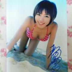 釈由美子★直筆サイン付き大型写真★COA証明書付き
