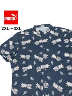 ★PUMA★半袖★シャツ★アロハ★総柄★ゴルフウェア★リッキーファウラー★2XLのサムネイル
