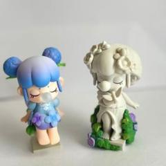 【レア美品】ナンシー シークレットガーデン 紫陽花 彫像 本体セット