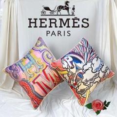 HERMES クッション2個セット 正規品 美品