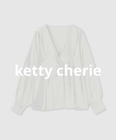 ketty cherie ペプラムニットカーディガン