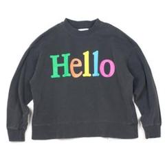 新品未使用 SMOTHY スムージー 子供服 HELLO スウェットM