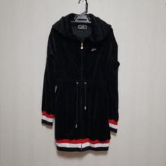 美品 Rady パーカー パーカーワンピ Rady レディ ゴールドラメライン パーカー ワンピース オーバー