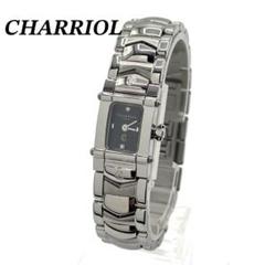 【新品電池交換済み】CHARRIOLシャリオール　コロンブス2Pダイヤ　クォーツ