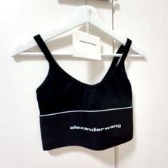 alexanderwang メッシュブラトップ ブラック alexanderwang メッシュブラトップ ブラックM - メルカリ