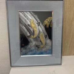 漆芸額 沈金　友田裕次　富士山　赤富士　縁起良し　幸運 漆芸額 沈金 友田裕次 富士山 赤富士 縁起良し 幸運