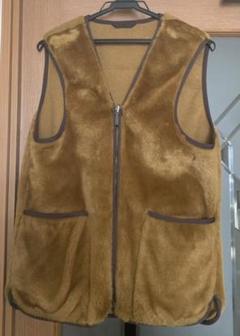 【絶品】 No2715 “vintage” Barbour poodle fur vest - ベスト