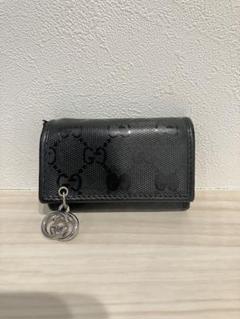 GUCCIブラックキーケース インプリメ