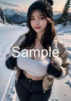 A4サイズアートポスター 1点もの 美女ポスター最高品質 C-C-63