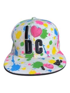 I ❤️ DC カラフルスプラッシュキャップ