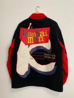 [90s KANSAI MAN] ウールスタジャン ジャケット M3 ブラック 90s KANSAI MAN] ウールスタジャン ジャケット M3 ブラック