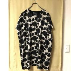 Comfortable 花柄 半袖チュニック リネン　MADE IN JAPANのサムネイル