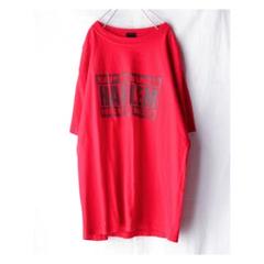 美品 限定品 UPTOWN HARLEM B系 ストリート Tシャツ 赤 XL