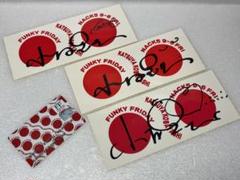 Funky Friday ファンキーフライデーTシャツ L サイン入りステッカー ファンキーフライデー FUNKY FRIDAY NACK5 Tシャツ Lサイズ