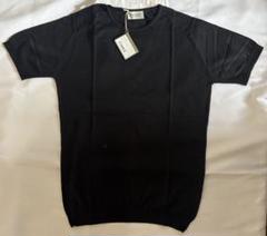 JOHN SMEDLEY ブラック半袖ニット (新品未使用) Mサイズ - メルカリ