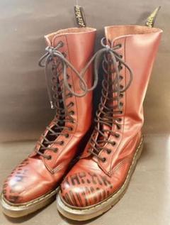 美品✨レア Dr. Martens 20ホール チェリーレッド UK6 ブーツ Dr. Martens 20ホール チェリーレッド UK6 - メルカリ