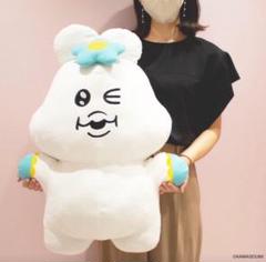 人気新品入荷 んぽちゃむ 非売品 おまけ付き 当選品 とっても大きなんぽちゃむ クッション・抱きまくら・ブランケット