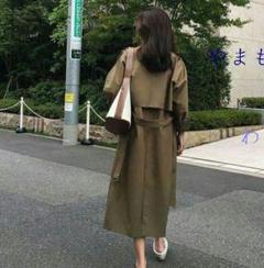 トレンチコート レディース ロング コート アウター お呼ばれ フォーマル 春コート スプリングコート ミモレ丈 通勤 オフィス カジュアル 代 3 代 4 代 5 代の中古 未使用品を探そう メルカリ