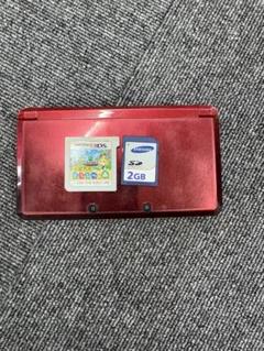 Nintendo 3DS レッド 未確認　管理番号P-B5