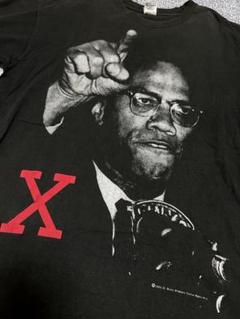 90s マルコムX MALCOLM X キング牧師 tシャツ USA製
