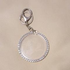 【即購入️⭕️】ハンドメイド 推し活 ケース アクリルキーホルダー 透明