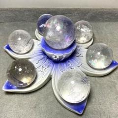 スモーキーアイリスのブレス、スフィアセット スモーキーアイリスクォーツ スフィア(B) | NEROLI CRYSTAL