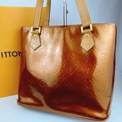 美品 VUITTON 正規品 ヴェルニ ヒューストン ブラウン