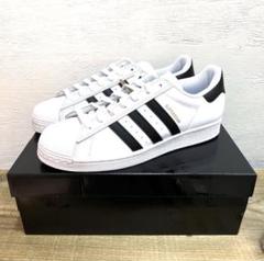 27.5cm 新品 adidas Superstarホワイト/ブラック海外正規品