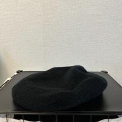 SYTE 黒 ベレー帽 ウール50% アクリル50%のサムネイル