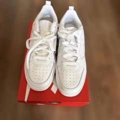 Nike コートバーロウLOW 2 GS ホワイト 24cm新品未使用のサムネイル