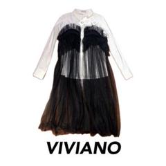 値下げviviano 24S/S セーラーカラーシャツ S