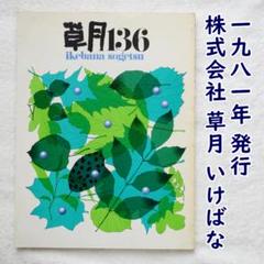 草月136 草月出版 1981年 昭和 雑誌 生け花 草月流 いけばな
