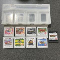ニンテンドー3DSソフトまとめ売り9点ケース付き