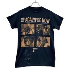 2Pac　ツーパック　グラフィックＴ　半袖Tシャツ　ヒップホップ　S【4836】