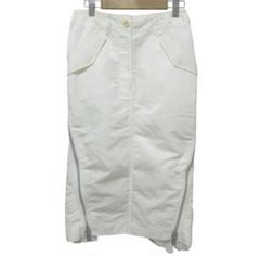 【未使用】Sacai レース x チュール スカート オフホワイト sacai 新品タグ付未使用 ナイロンスカート サカイ オフホワイト