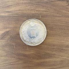 一圓　古銭　金貨　大日本貿易銀　明治20年　竜　菊紋　新一円金貨　コイン　硬貨 一圓 古銭 金貨 大日本貿易銀 明治20年 竜 菊紋 金貨 コイン 硬貨