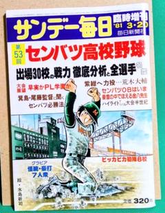 第５３回センバツ高校野球／サンデー毎日臨時増刊号