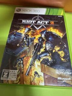 【XBOX360】 RIOT ACT2 ライオットアクト2
