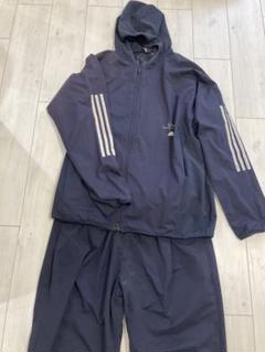 アディダス ジャージ 上下セット ネイビー トラックスーツ 2XL