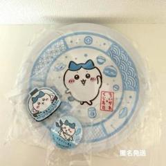 ちいかわ くら寿司 ハチワレセット 皿 マグネット 缶バッチ