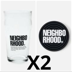 NEIGHBORHOOD PINT GLASS ２個セット NEIGHBORHOOD PINT GLASS 2個