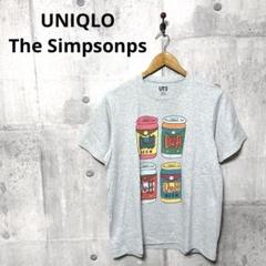 UNIQLO ユニクロ The Simpsonps メンズ Tシャツ L グレー