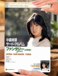 中森明菜　新品未使用　ポスター　B1特大サイズ1030✕728cm　ALDEA 中森明菜 新品未使用 ポスター B1特大サイズ1030✕728cm ALDEA