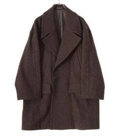 ジャケット・アウター YOKE 23AW DOUBLE BREASTED HALF COAT YOKE - ヨーク23AW DOUBLE BREASTED HALF COAT(YK23FW0515C