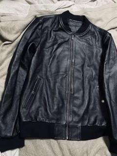 BOMBER vintage 美品　日本 本革　レザージャケット スタジャン