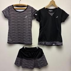 新品未使用・BabolaTバボラ テニスウェアセット ブラック/チェック Babolat - バボラ テニスウエア Mの通販 by よっち's shop